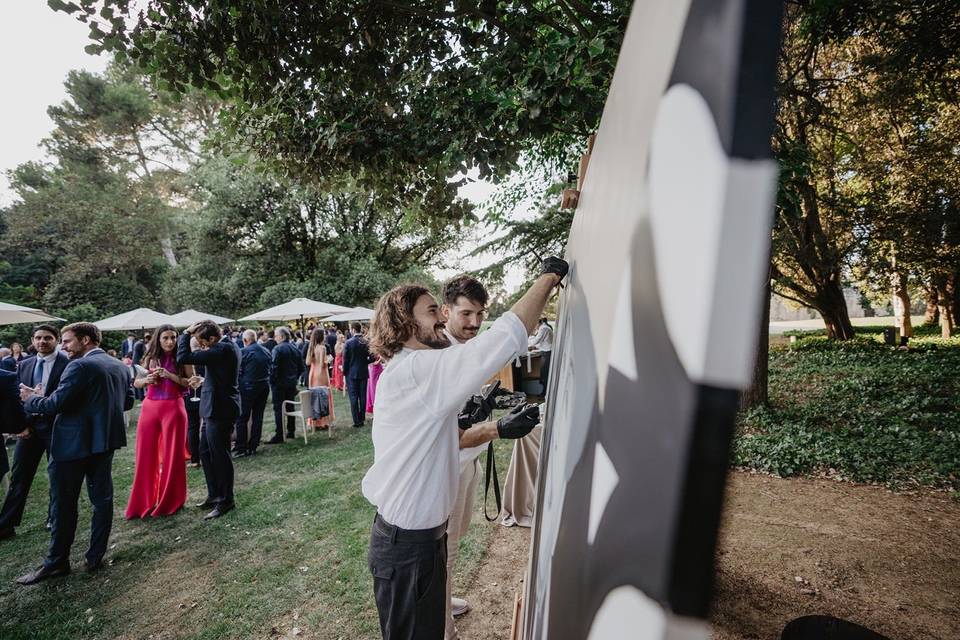 Live Artist for Weddings