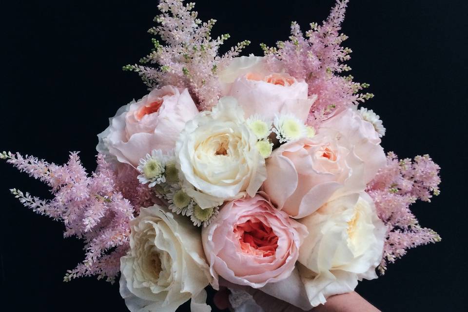 Bouquet con david austin