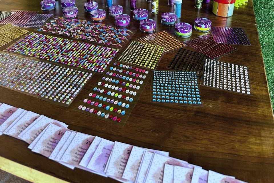 Glitter bar