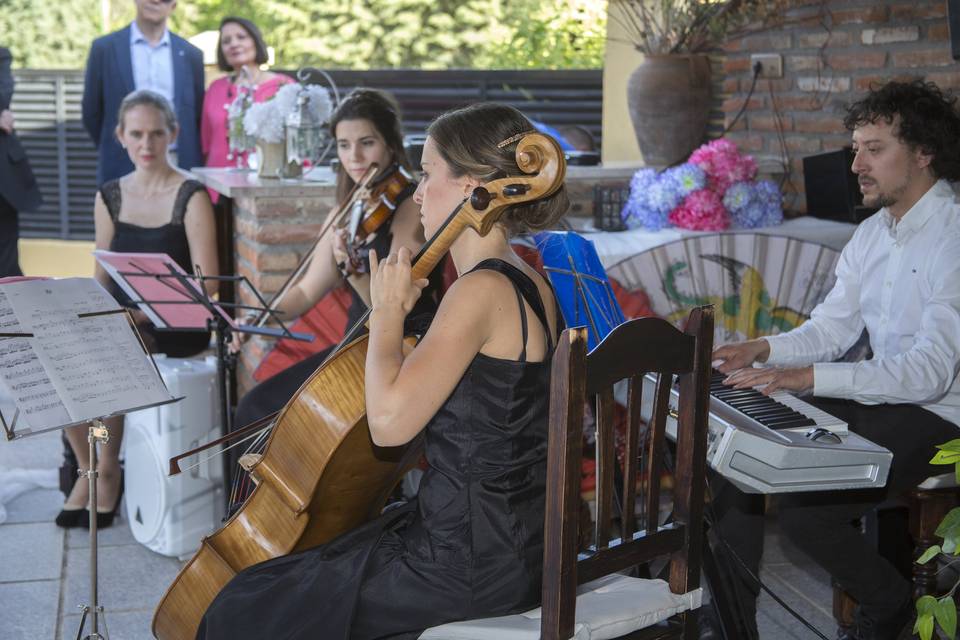 Boda con música