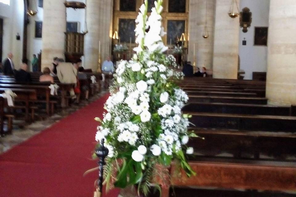 Interior de la iglesia