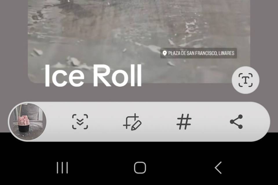 Helado ICE Roll