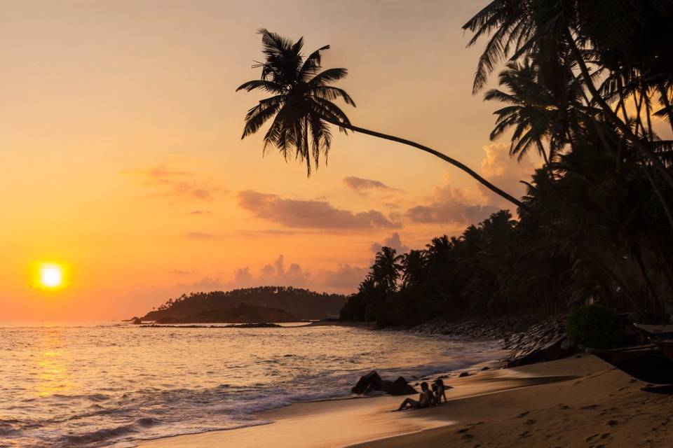 Playas de Sri Lanka