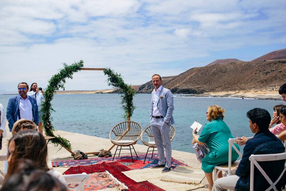 Boda en La Graciosa