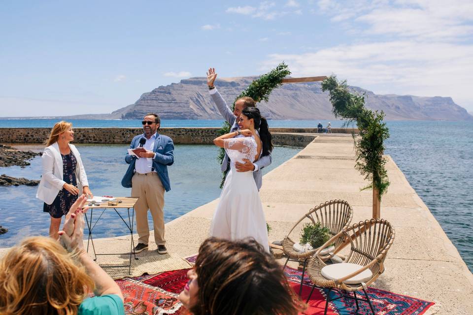 Boda en La Graciosa