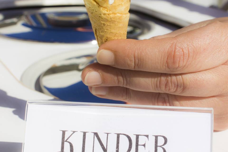 Helado de Kinder