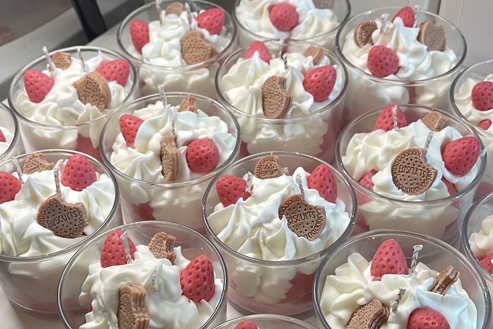 Fresas con nata
