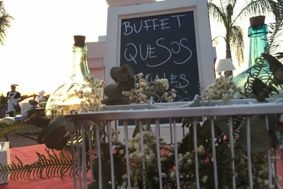 Buffet de quesos