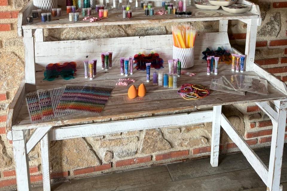 Glitter bar
