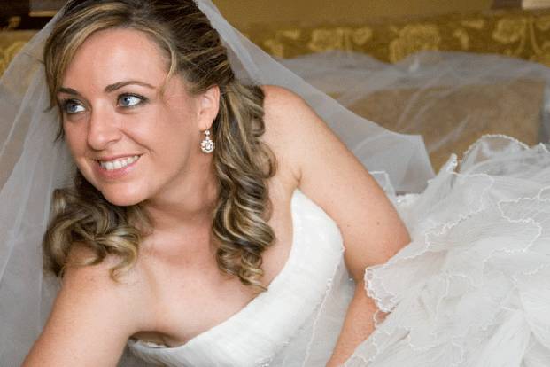 Novia resplandeciente
