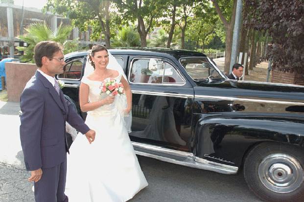 Novia con su padre
