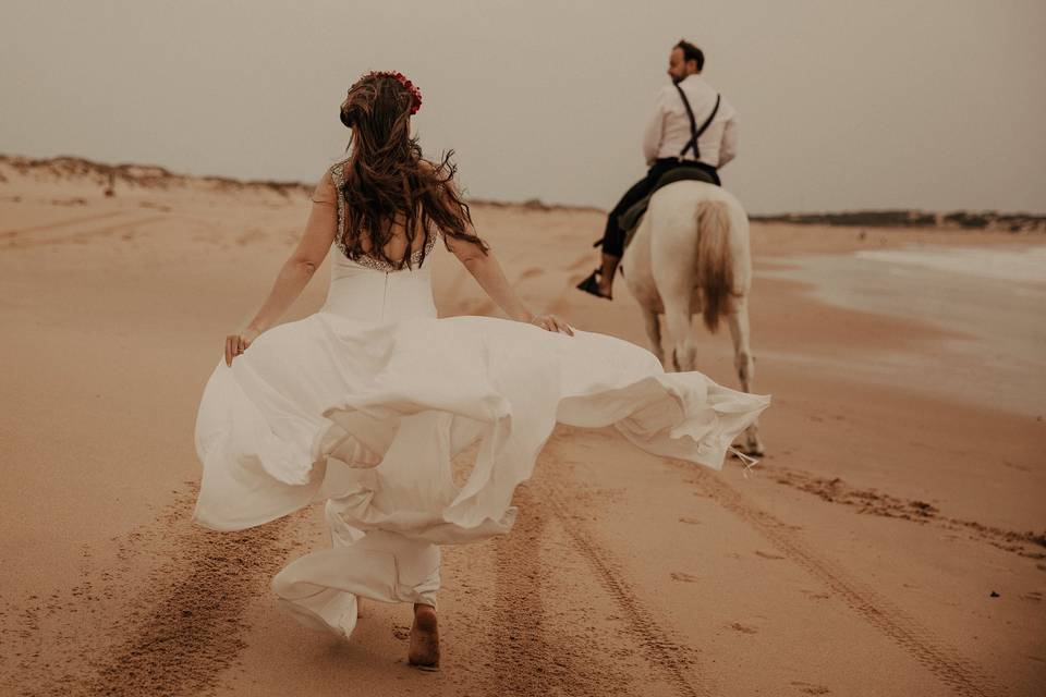 El vestido de la novia