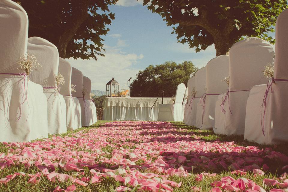 Boda en el campo