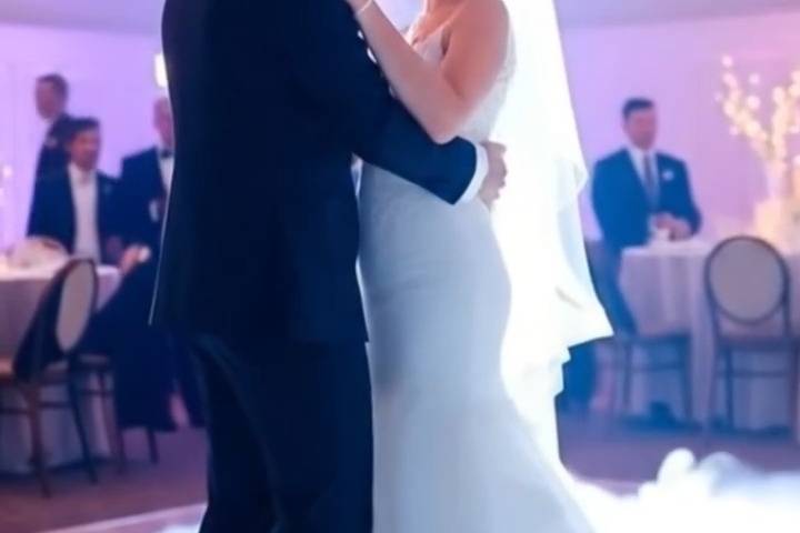 Humo bajo bodas