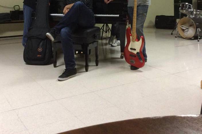 Durante un ensayo