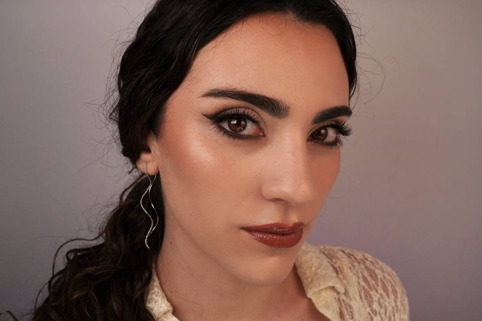Eyeliner difuminado