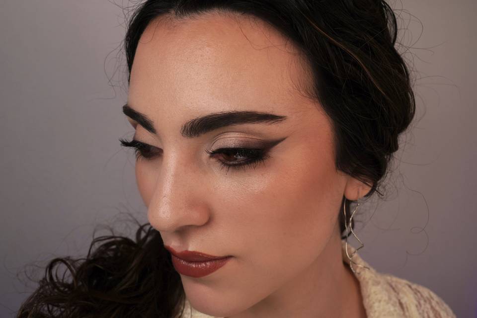 Eyeliner difuminado