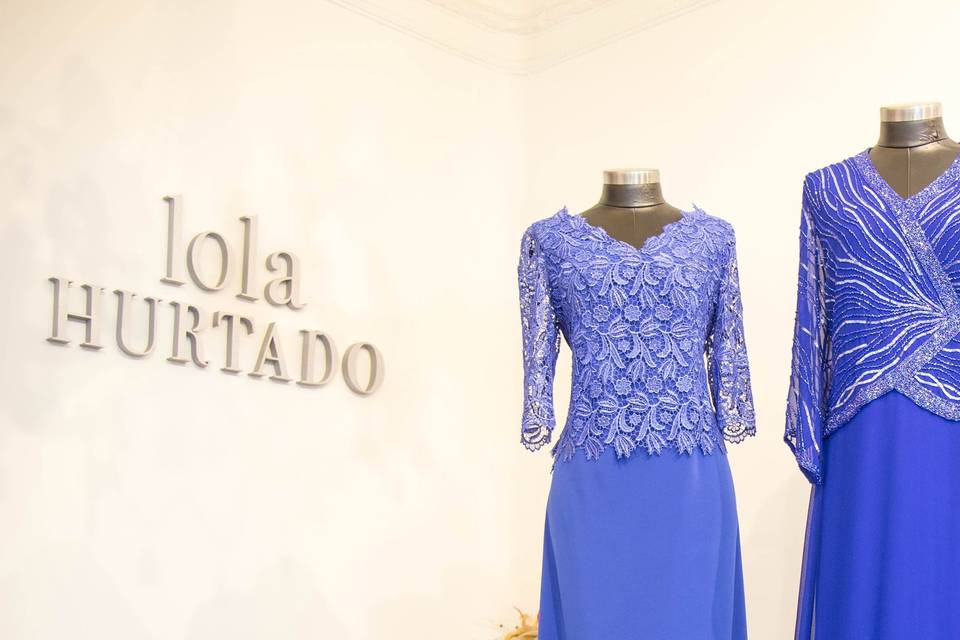 Lola Hurtado madrina azul