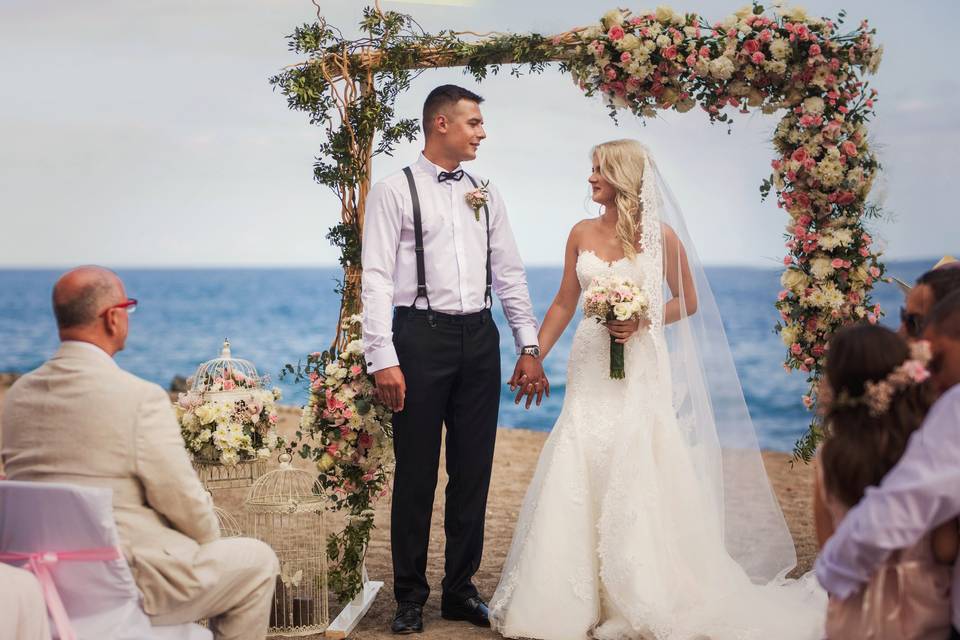 Boda en la playa Marbella