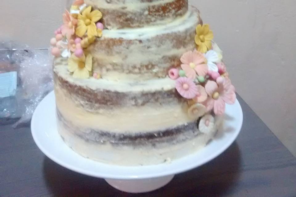 Naked cake