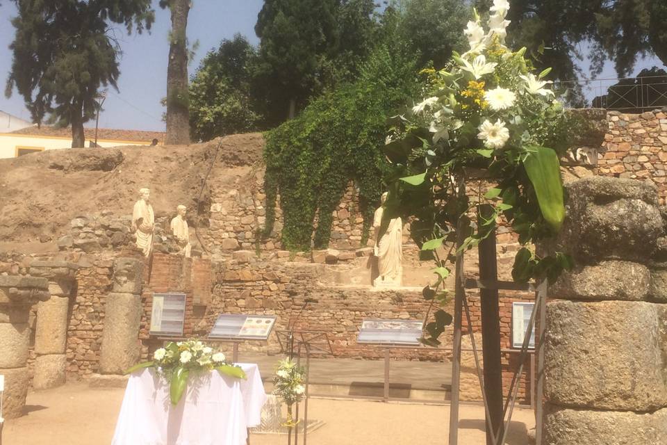 Decoracion de boda exterior