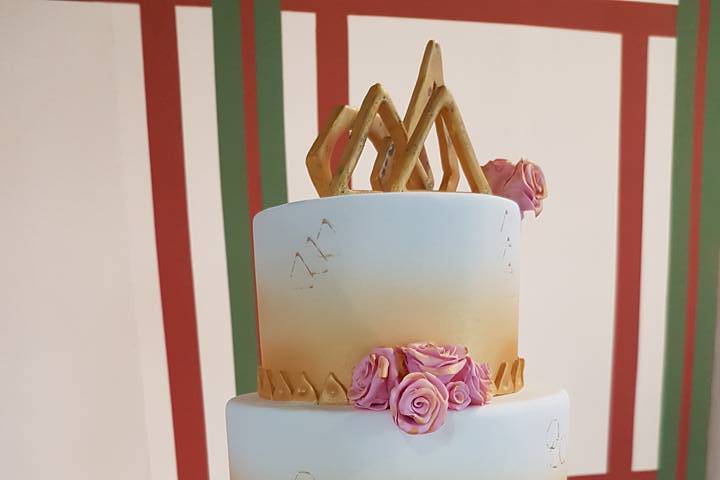 Tarta industrial de boda