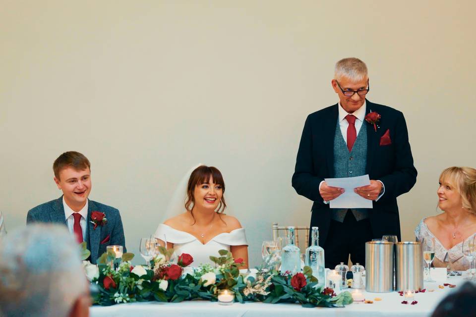 Mesa de los novios