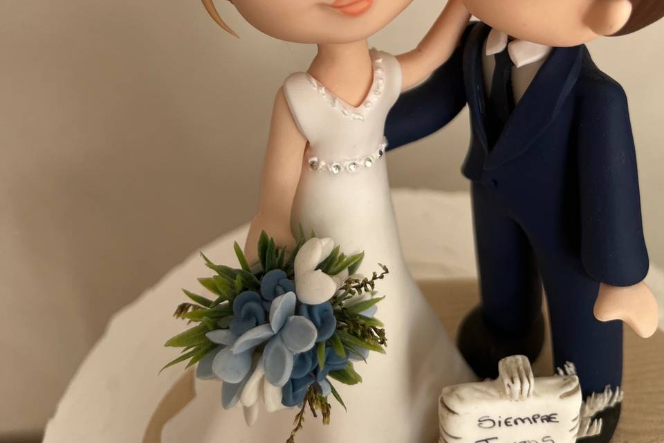 Topper clásico de bodas