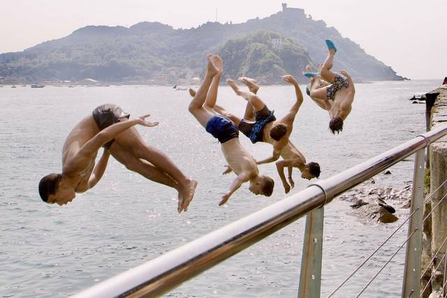 Salto al mar