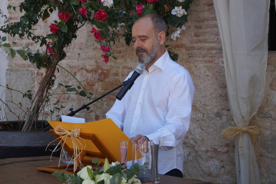 Manuel Camarasa - Maestro de ceremonias