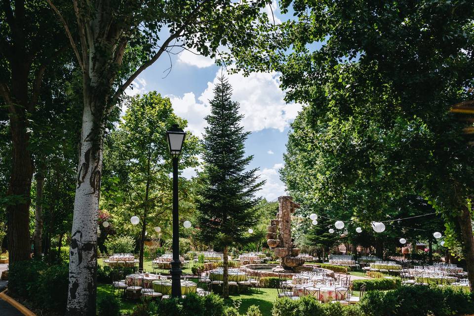 Jardín banquete