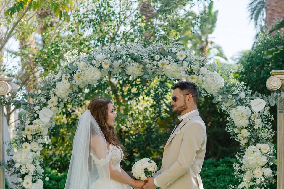 Arco de boda