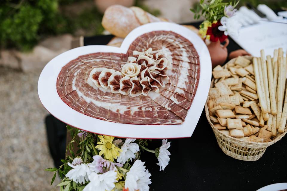 Mesa de Jamón al corte