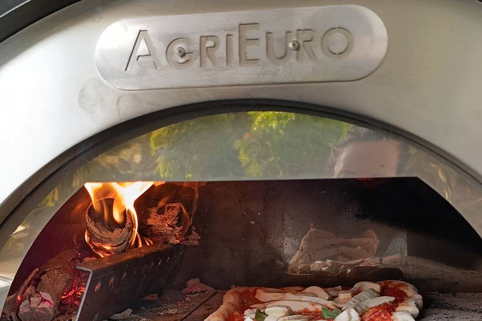 Auténtico horno a leña