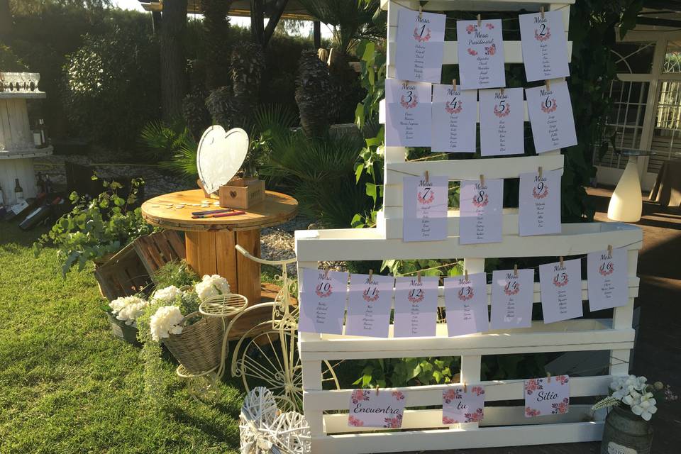 Seating plan personalizado