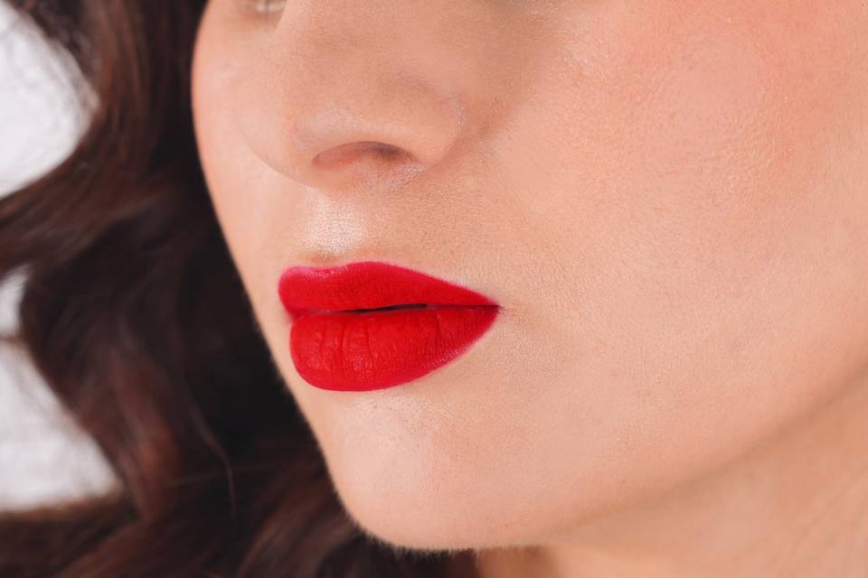 ¿Un labio rojo? ¡Nos encanta!