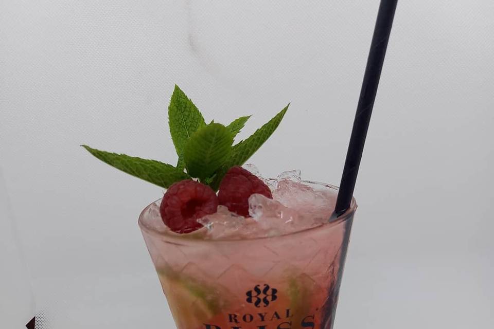 Mojito de frambuesa