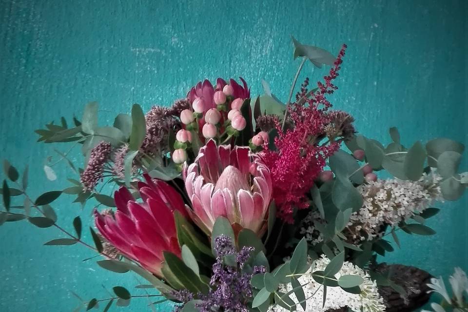 Ramo de proteas