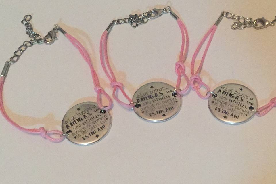 Pulseras amigas