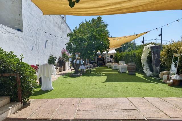 Jardín vista