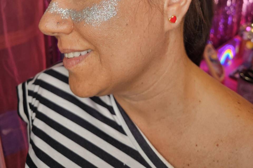 Glitter en boda