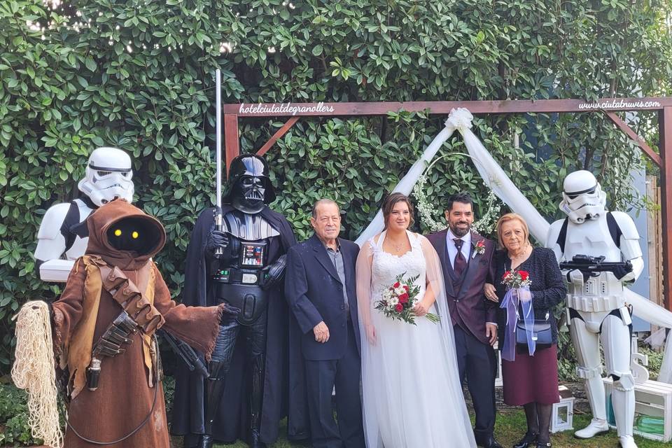 Boda Star Wars