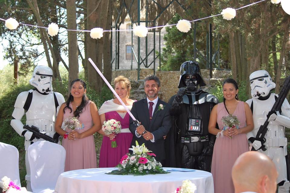 Boda Star Wars