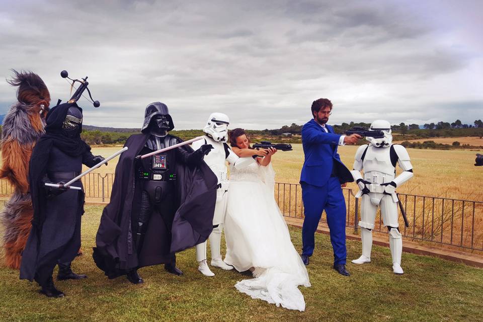 Boda de Star Wars