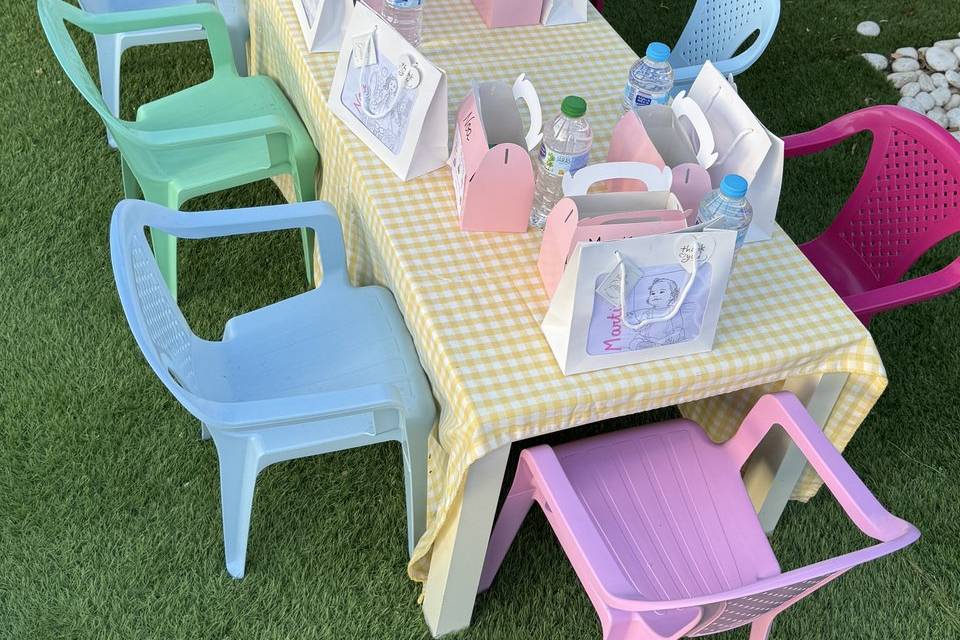 Mesa infantil