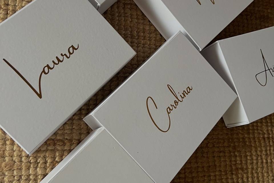 Cajas para damas de honor