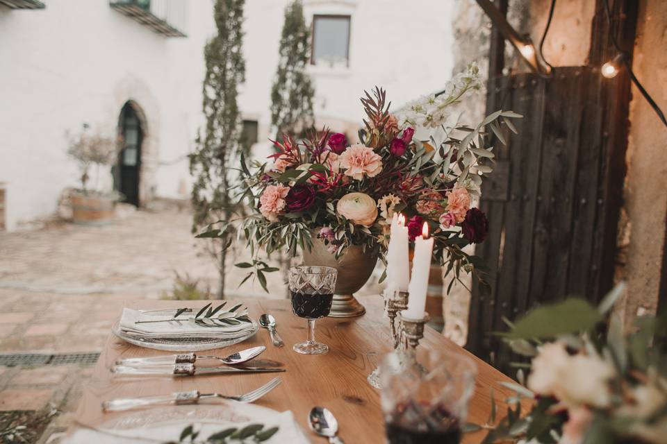 Detalle de mesa