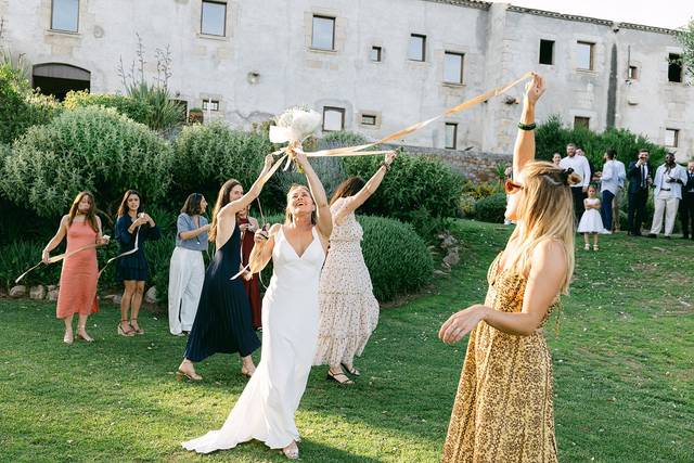 Bouquet Toss - jeu du ruban