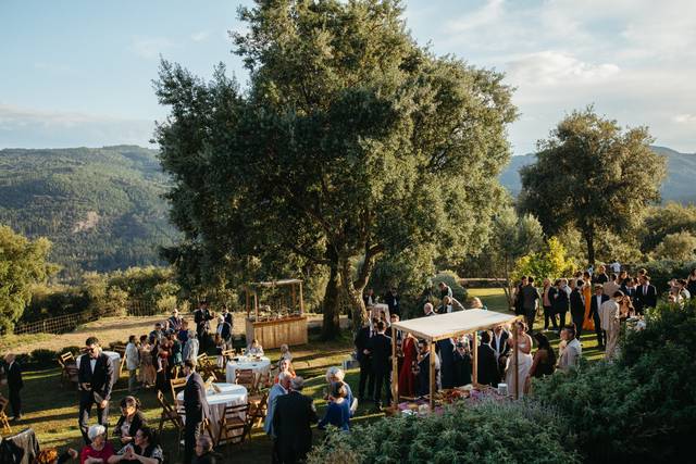 Aperitivo Jardín Boda Otoño