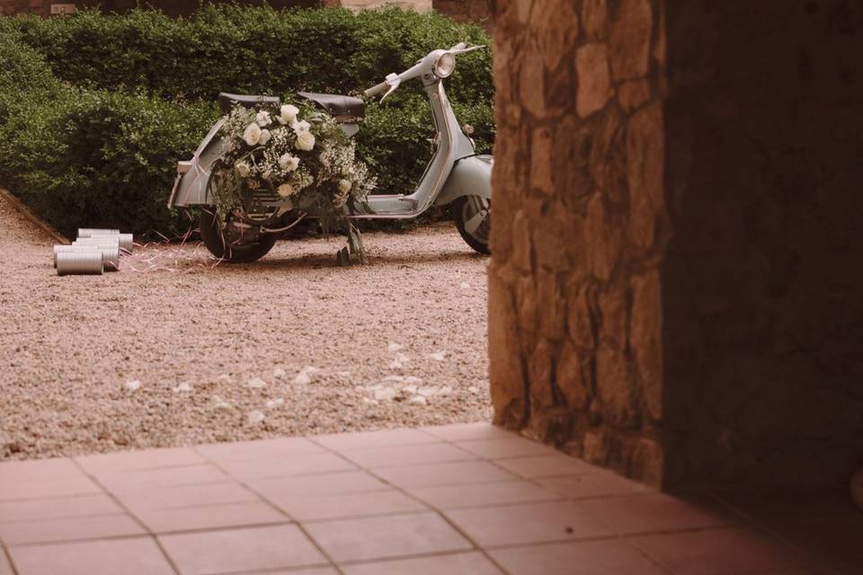 Decoración patio claustro